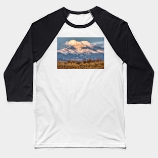 Sunrise Shroud Of Clouds Baseball T-Shirt